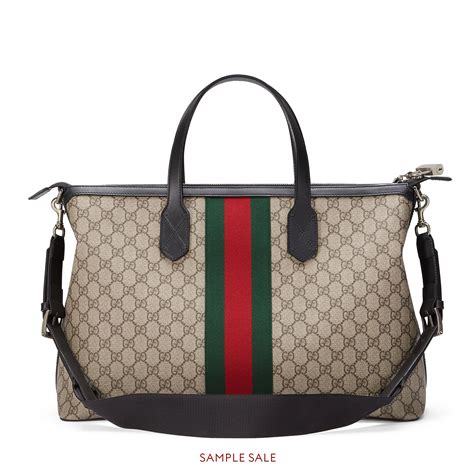 borsa viaggio gucci tessuto|Borse da viaggio da donna Gucci .